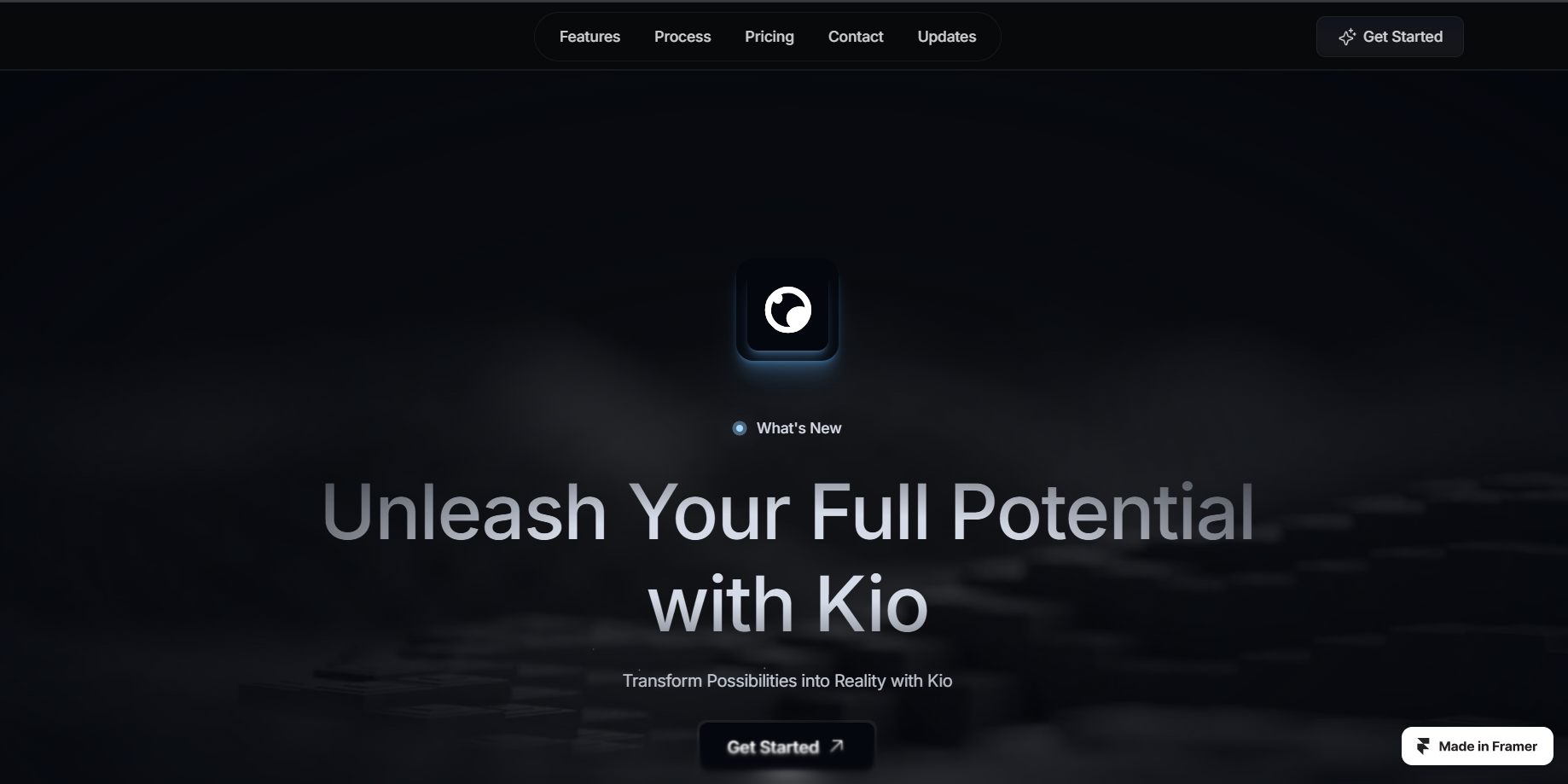 Kio Saas Template