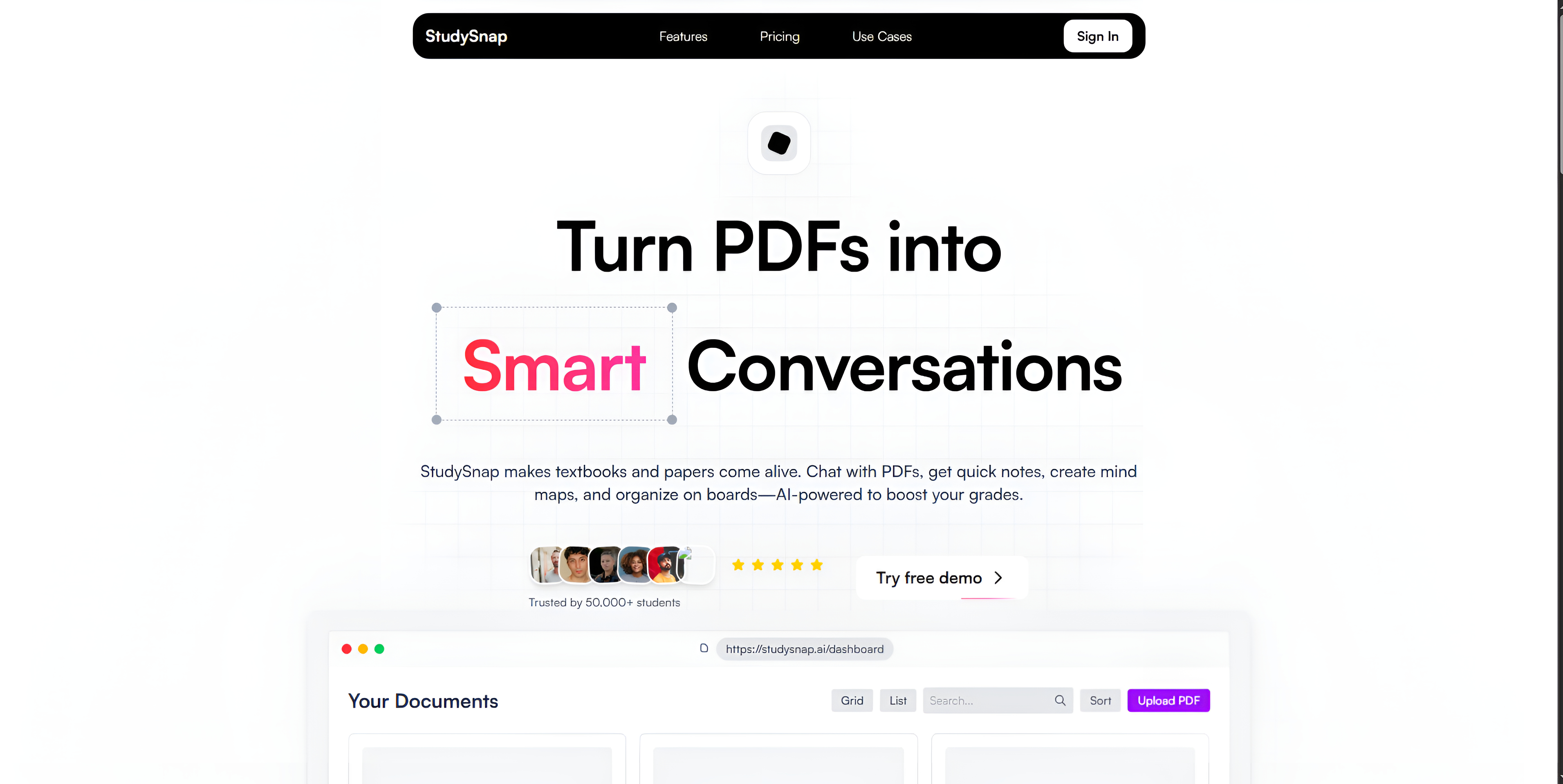 PDF AI Mockup
